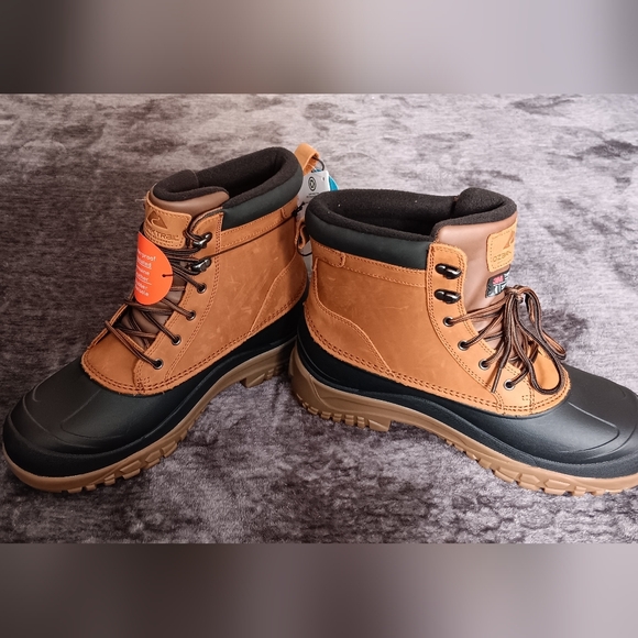 NWT Mens Ozark Trail Mens Leather Lace Up Snow Boots -25° Rating Size: 10 main image 7